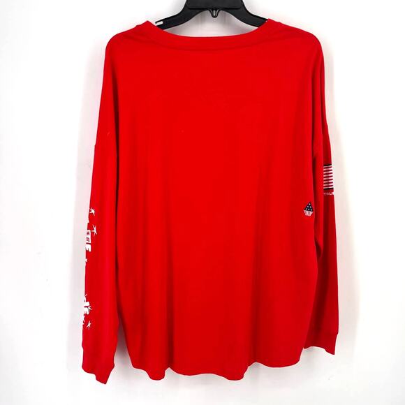 Volcom US Snowboard Team Red T-Shirt ALIVE WE RIDE Womens Size Medium - Picture 6 of 10